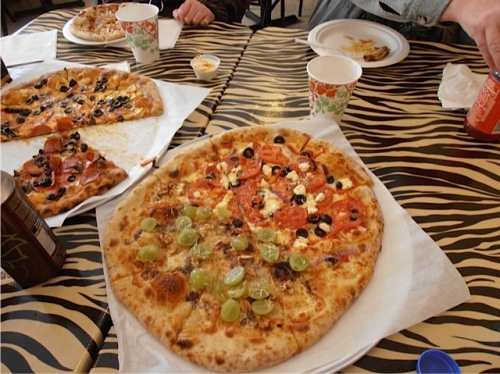 The Serious Pizzas are exceptionally good down to the last bite of crust.